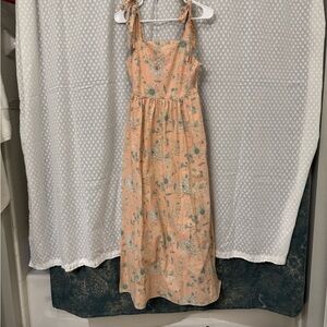 Pretty floral maxi dress from anthropology